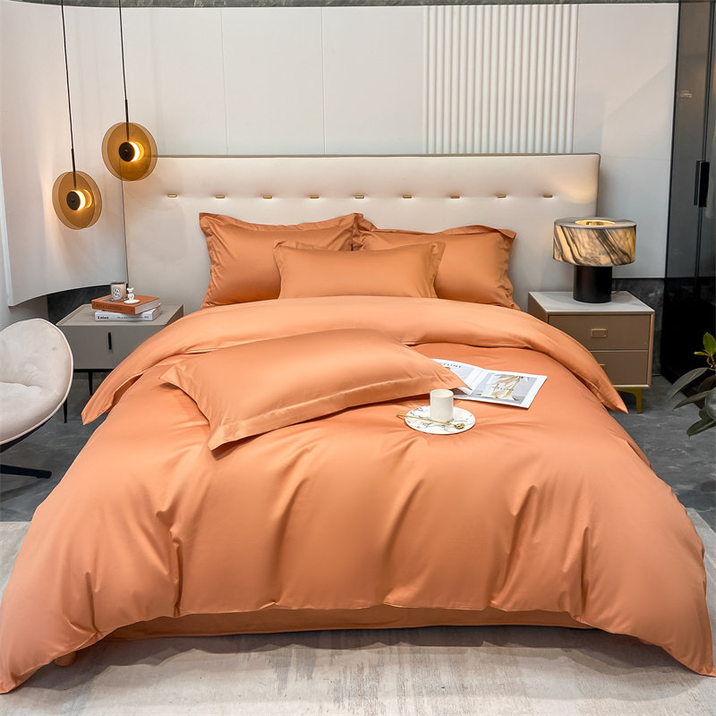 高端奢华长绒棉全棉被套单件纯棉纯色1.5米单人200x230双人床被罩