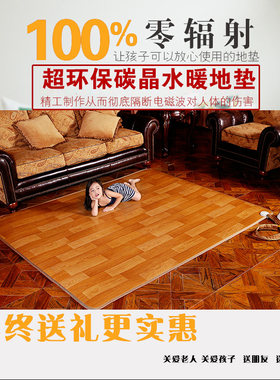 韩国进口韩一水暖地垫双人移动电热地毯地热垫家用水循环床垫褥子