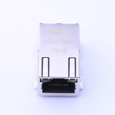 原装 假一赔十 HR961160C 贴片RJ-45网络插座 内置网络隔离变压器