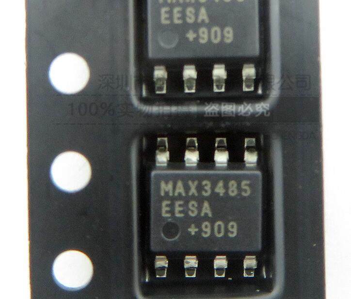 原装 假一赔十 MAX3485EESA+T MAX3485 SOIC-8 RS-485/422收发器