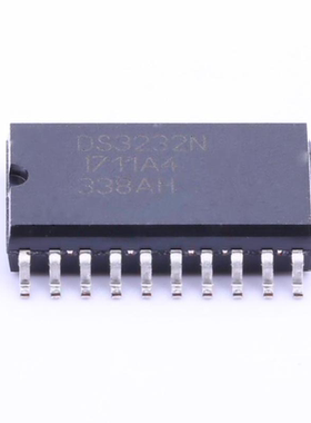 原装 假一赔十 DS3232SN#T&R 丝印DS3232N SOP- 20 实时时钟RTC