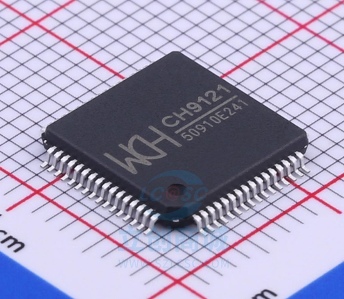 原装 假一赔十 CH9121 LQFP-64 以太网芯片IC
