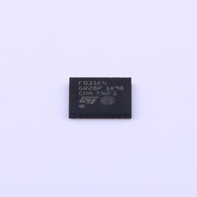 原装 假一赔十 STM32F031K4U6 031K4U6 QFN-32  微控制器单片机