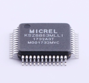 原装 假一赔十 KSZ8863MLLI KSZ8863MLL LQFP-48 以太网控制芯片
