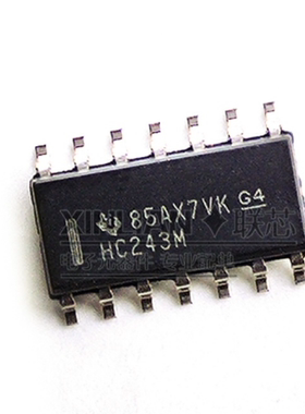 原装 假一赔十 CD74HC243M96 SOIC-14 HC243M 收发器 逻辑芯片IC