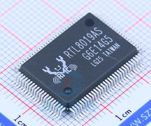 原装 假一赔十 RTL8019AS-LF_R RTL8019 QFP-100 以太网卡芯片IC
