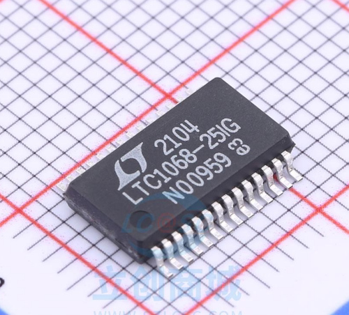 原装 假一赔十 LTC1068-25IG#TRPBF SSOP-28 有源滤波器芯片