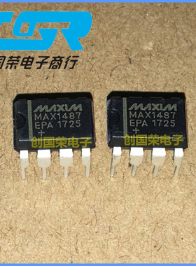 原装 假一赔十 MAX1487EPA+ DIP-8 MAX1487 驱动/接收器芯片