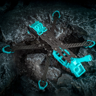 MANTA曼塔二代 5寸正X宽X FPV穿越机花飞机架快拆机臂数字图传O3