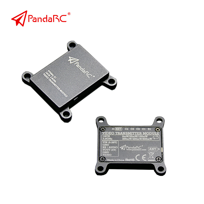 熊猫图传 PandaRC 800MW VT5804 Q1 X1 5.8G远航图传发射