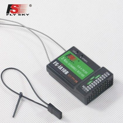 2.4G富斯flysky FS-iA10B 10通道航模模型 10CH接收机PPM输出IBUS