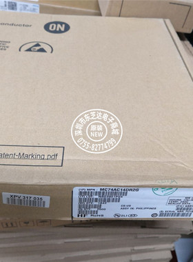 MC74AC14DR2G AC14G原装特价六反相施密特触发器