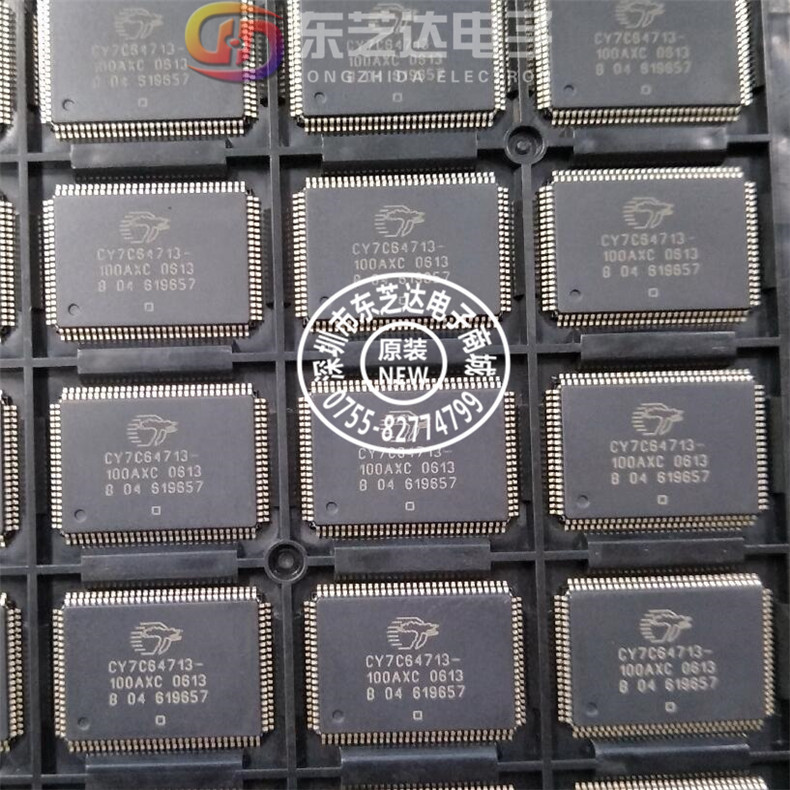 CY7C64713-100AXC全新原装现货 USB微控制器
