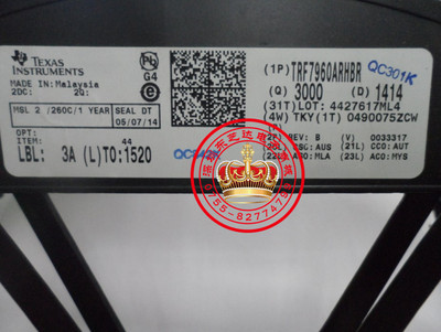 TRF7960ARHBR TRF7960ARHBT进口原装NFC/RFID读/写器IC