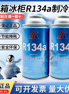 金莱尔r134a制冷剂冰箱冰柜制冷剂雪种空调冷媒氟利昂加氟套装