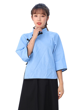 民国风校服舞台五四青年装