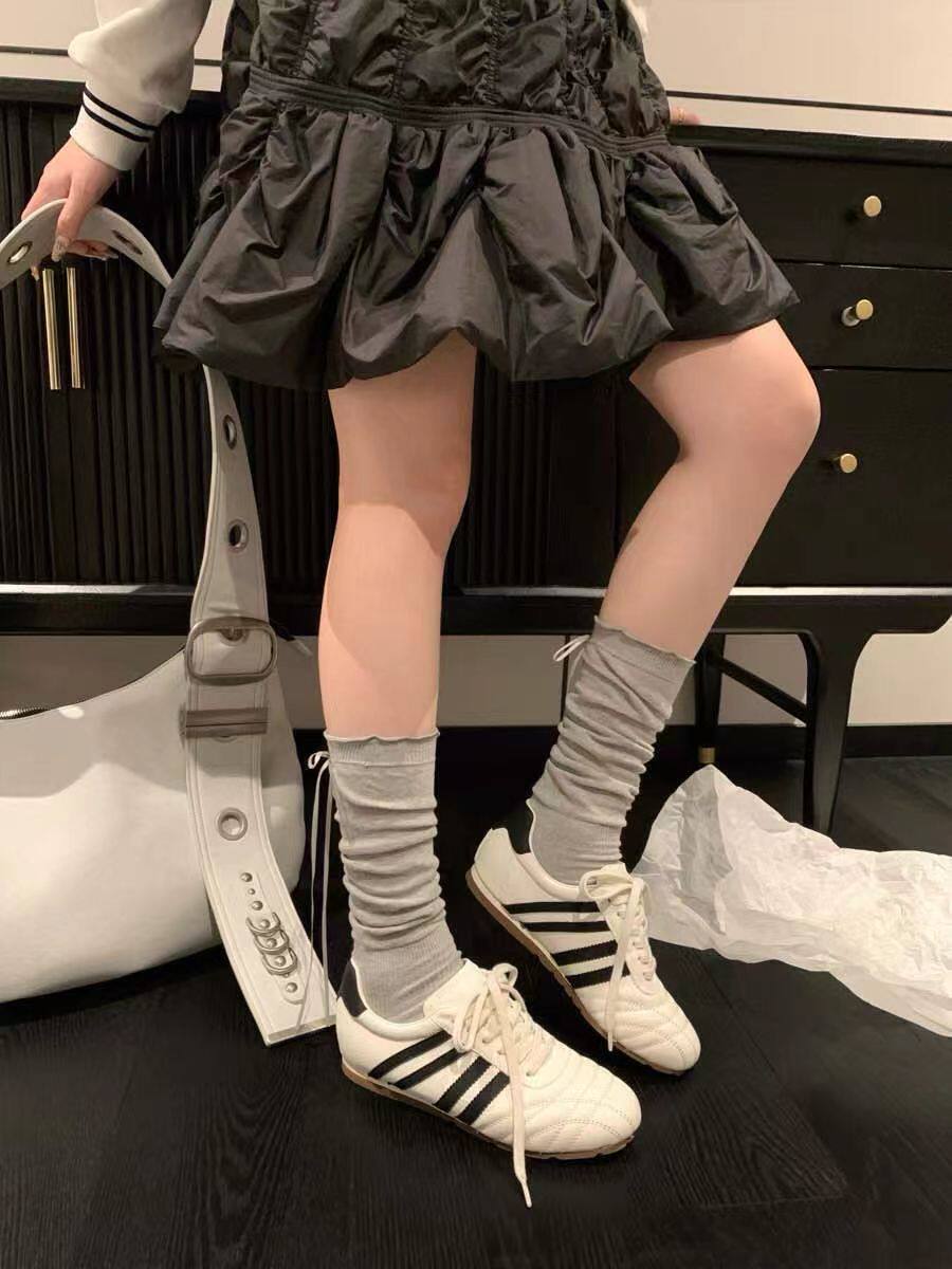 欧货真皮女鞋2026新款真皮复古德训鞋休闲鞋阿甘鞋小白鞋女运动鞋