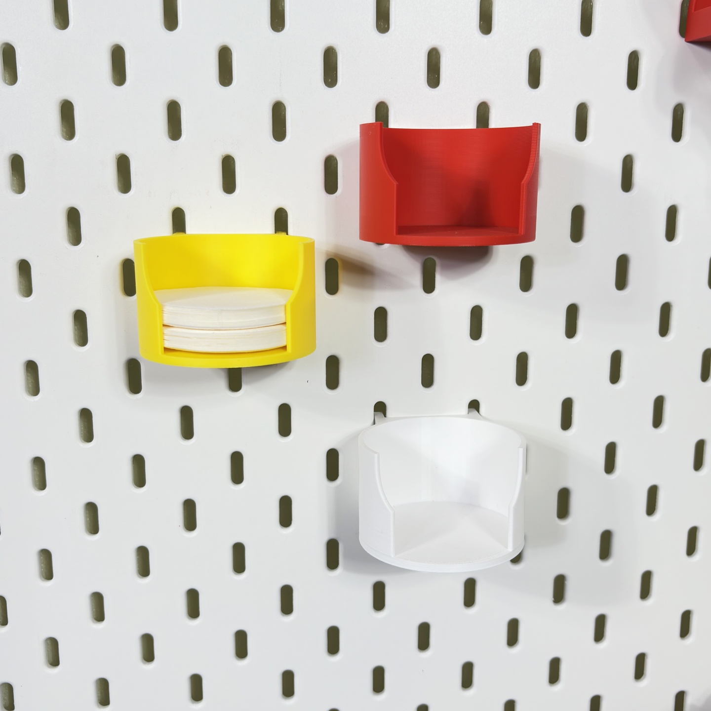 宜家SKADIS洞洞板配件收纳