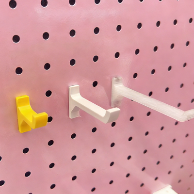 适用宜家洞洞板配件挂钩收纳SKADIS斯考迪斯圆孔方孔