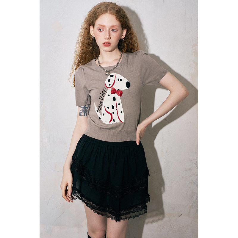 【所有女生的衣橱直播间】DIDDIMODA针织短袖/一字肩卫衣/牛仔裤