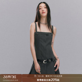 连衣裙 背心裙 DIDDIMODA 压花凹凸印吊带裙外搭学院风辣妹短裙