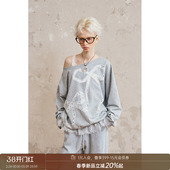 卫裙 卫裤 DIDDIMODA蝴蝶结 马赛克卫衣