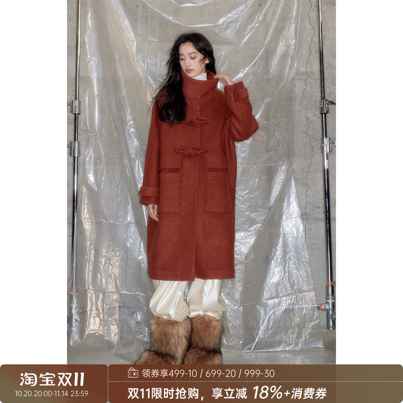 DIDDIMODA中式扣袢大衣