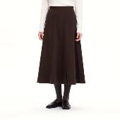 REST 松紧真丝羊绒伞裙 新品 HEART 2024秋季