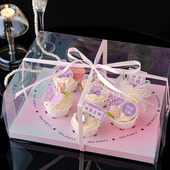 38女神节唯美纸杯蛋糕装 饰仙女妈妈插牌三八女王节纸杯手提蛋糕盒