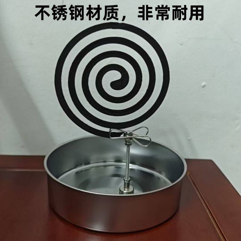 新款磁吸艾条夹蚊香夹断香夹立架底座室内熏香户外驱蚊便携易用