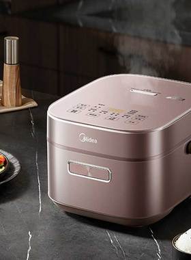 Midea/美的 CFB5089H双IH电饭煲5L低糖饭钛金鼎釜赤炎炭火家用