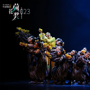 东北秧歌舞蹈身韵演出剧目女子群舞《冰凌花》同款定制舞台表演服