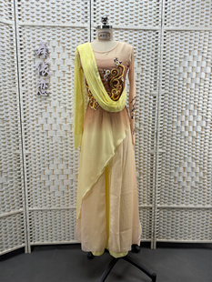 桃李杯古典舞蹈剧目《寒依疏影》同款中国风飘逸身韵舞台演出服饰