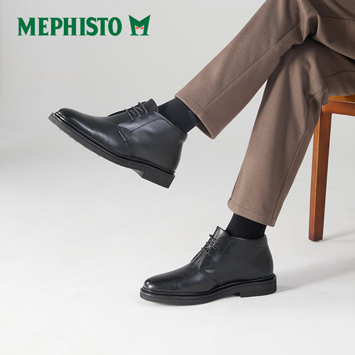 MEPHISTO/马飞仕图全新系列冬季新款加绒男靴商务休闲棉靴 GASTON - 封面