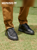 男士 MEPHISTO 马飞仕图休闲皮鞋 商务软面真皮高级感巡洋舰CRUISER