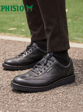 MEPHISTO/马飞仕图手工真皮皮鞋男士固特异商务休闲高级感ADRIANO