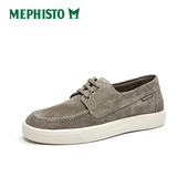 马飞仕图夏季 男款 新款 MEPHISTO 圆头系带休闲板鞋 COBY