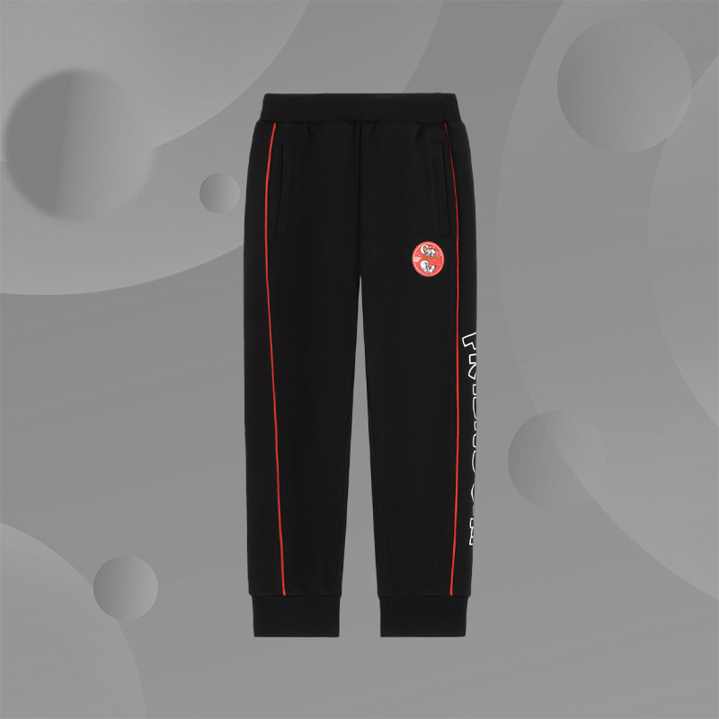 Lining/李宁正品X奇奇蒂蒂系列女小童束脚休闲卫裤YKLS204