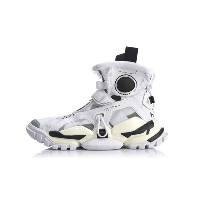 中国李宁正品重燃2.0HI DW男子高帮轻便运动鞋 AGWQ006