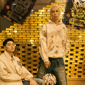 李宁正品 反伍BADFIVE破伍男子休闲连帽针织卫衣AWDU719 2024新款