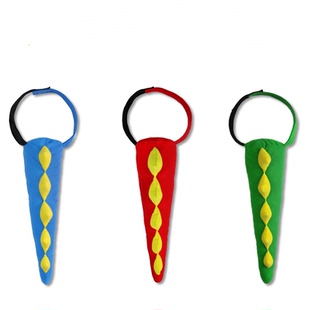 儿童恐龙尾巴霸王龙喷火龙剑龙cos道具生日礼物亲子活动幼儿表演