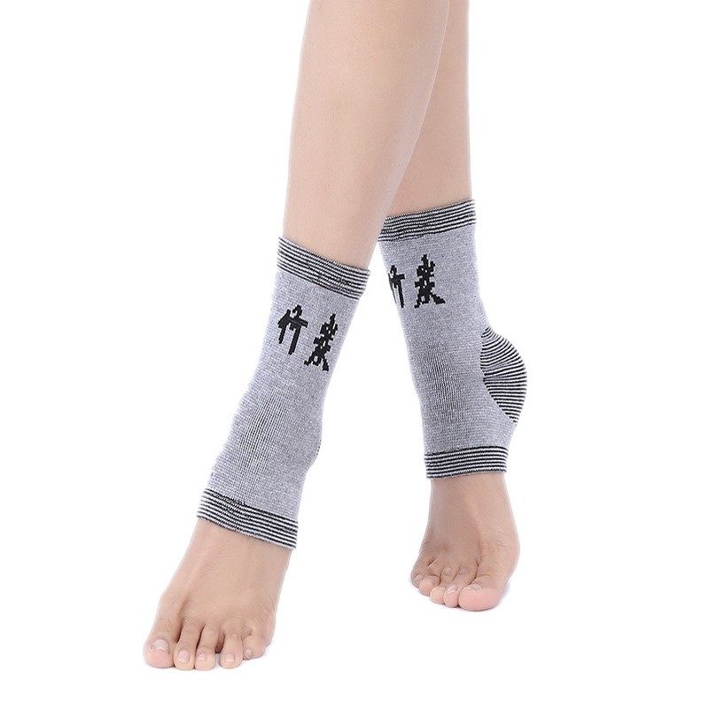 四季竹炭护膝护肘护腕护踝套装坐月子训练运动护具男女空调房保暖