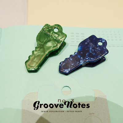 「GrooveNotes」钥匙造型夹子