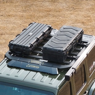 越野户外车顶高级装备箱 防水防爆行李箱战术箱收纳箱 三防储物箱