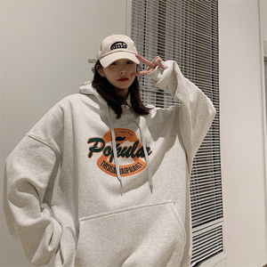 2025春季新款情侣港风套头卫衣男女宽松潮流VE003-P4058图片