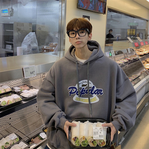 春秋季新款印花男女学生港风情侣卫衣男VE003-P4058图片