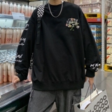 2025春季刺绣印花高品质港风情侣卫衣男VE010-P6078，男装卫衣，星座912-1（原星座914-5）