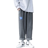 秋季新款个性印花牛仔束脚阔腿牛仔裤XZ911-1-NZ322-P4068，男装牛仔裤，星座912-1（原星座914-5）