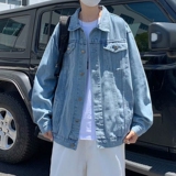 2025秋季六色港风牛仔夹克男可二次开发JK529-P6088，男装夹克，星座912-1（原星座914-5）