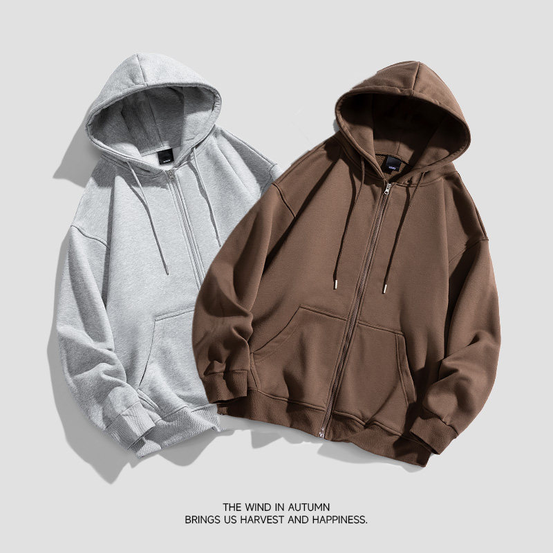 2025春季高品质连帽开衫卫衣男得物品质重磅卫衣WY219-P85,男装卫衣,星座912-1（原星座914-5）